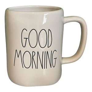 Rae Dunn “Good Morning” Mug Artisan Collection Magenta Coffee Tea